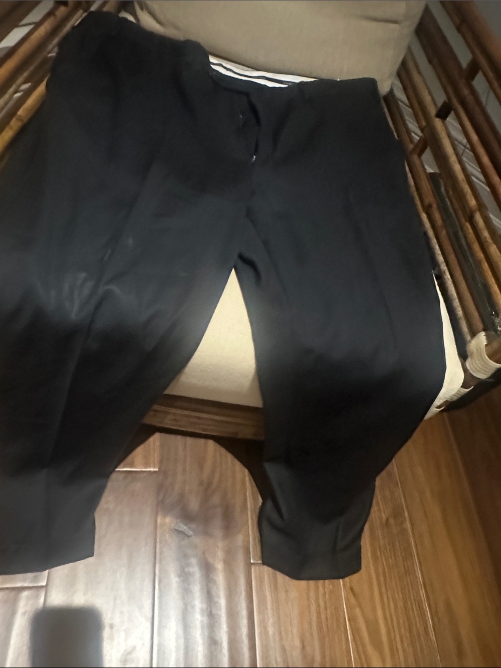 Canali Black Men's Dress Trousers